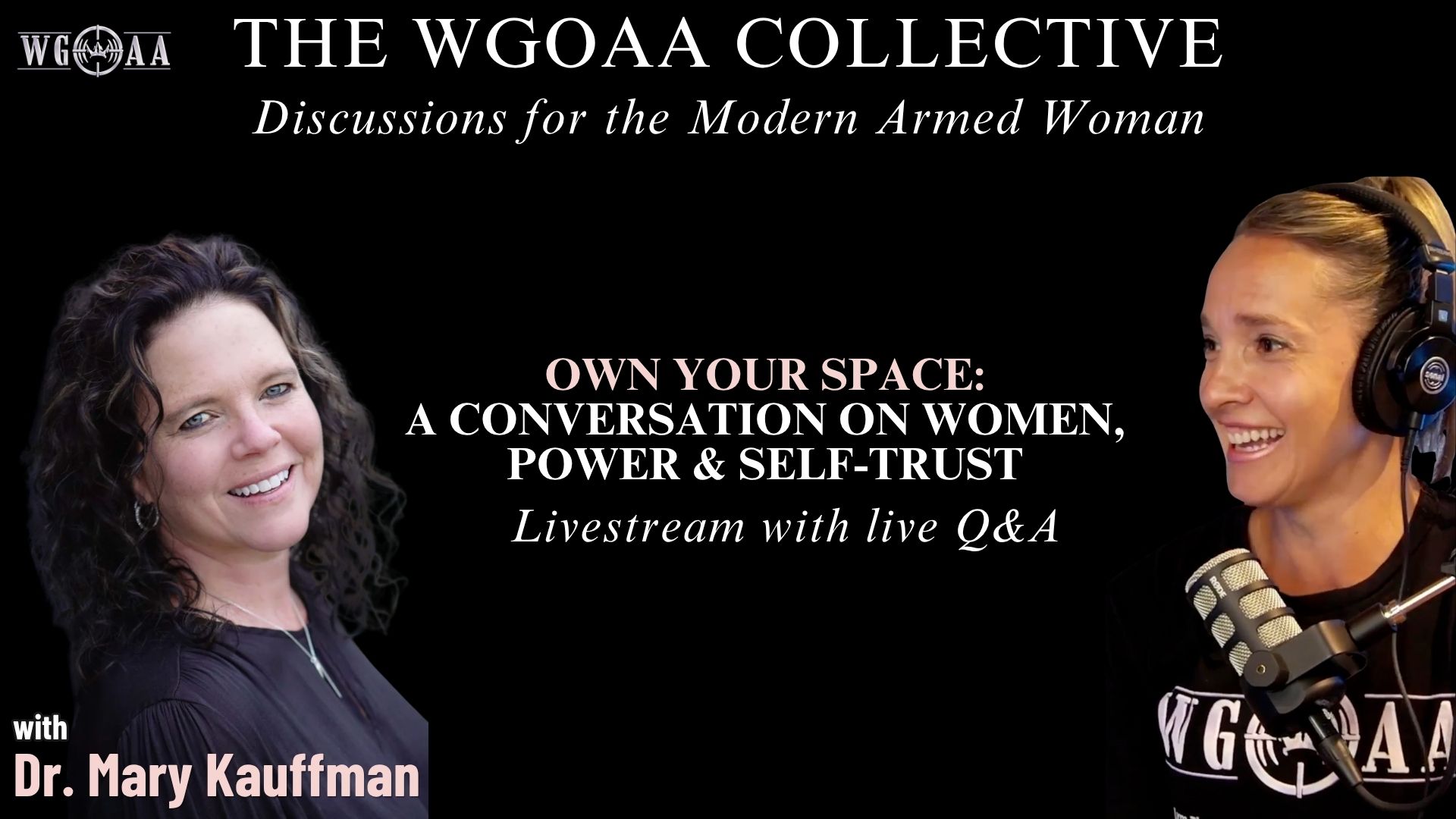 Own Your Space: A Conversation on Women, Power & Self-Trust - Livestream
